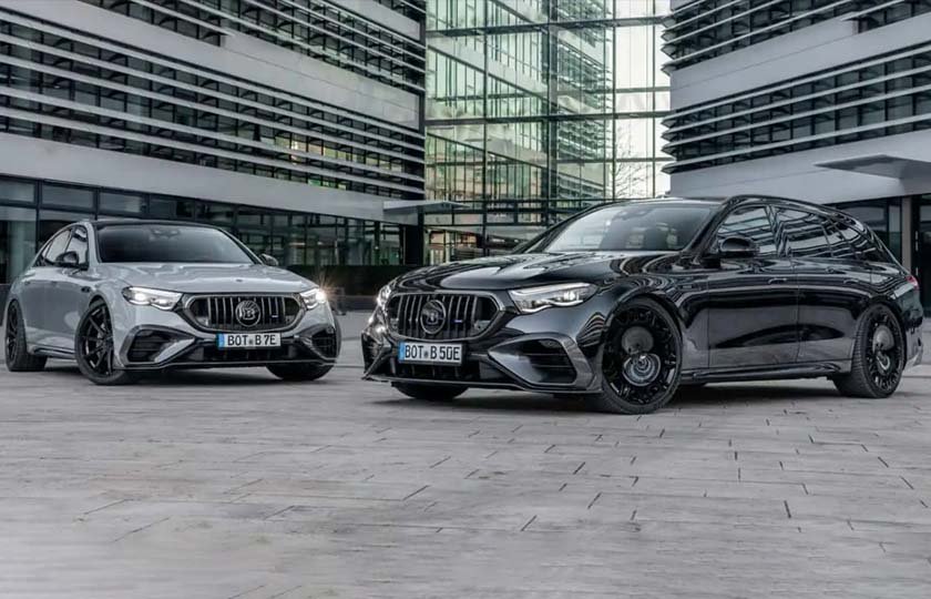 تیونینگ بنز E53 هیبریدی توسط برابوس