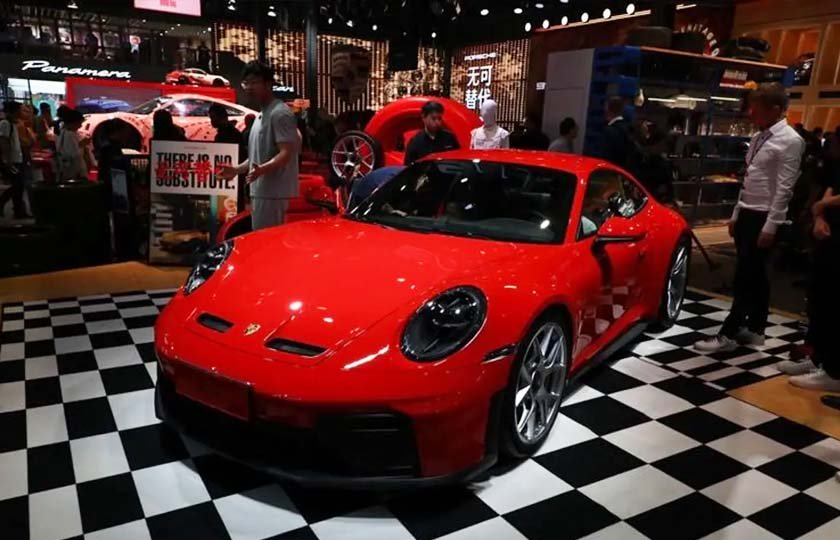 معرفی پورشه 911 GT3 تورینگ در نمایشگاه خودرو شانگهای 2025