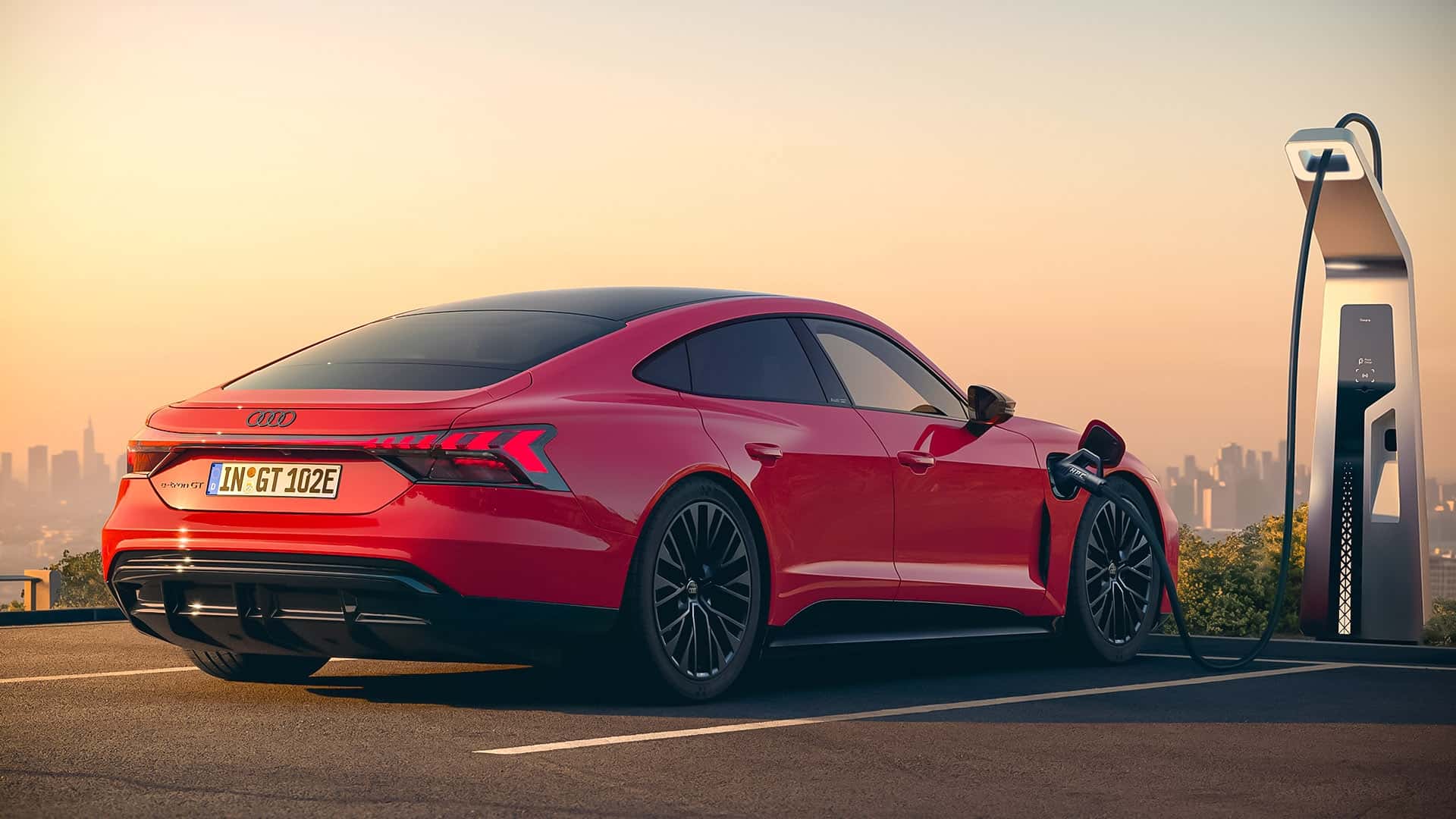 رونمایی آئودی E-Tron GT جدید