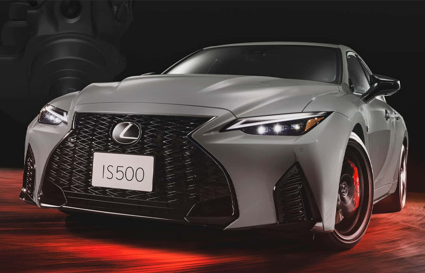 معرفی لکسوس IS500 Climax Edition