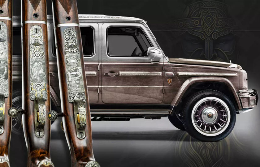 معرفی کارلکس دیزاین G-Viking: تبدیل بنز G63 به یک اثر هنری