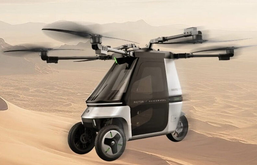 معرفی Skyrider X6؛ موتورسیکلت پرنده