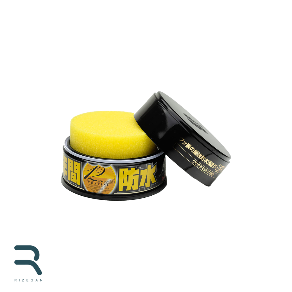 سرامیک واکس کاسه ای رنگ تیره برند soft99 مدل Fusso Coat 12 Months Wax Dark Color