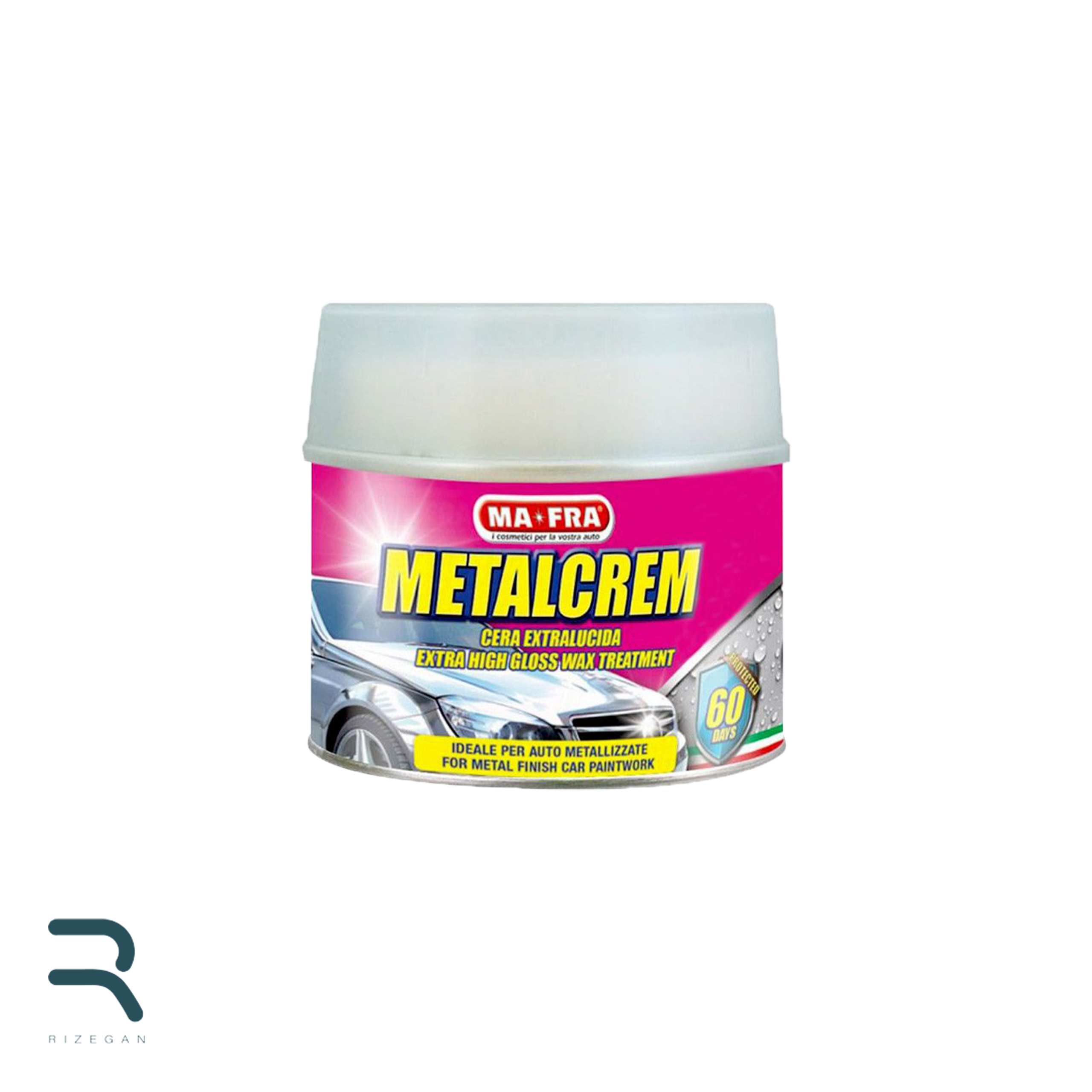 واکس کاسه ای بدنه مفرا حجم 250 میلی گرم مدل Mafra Metal Crem