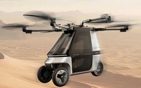 معرفی Skyrider X6؛ موتورسیکلت پرنده‌