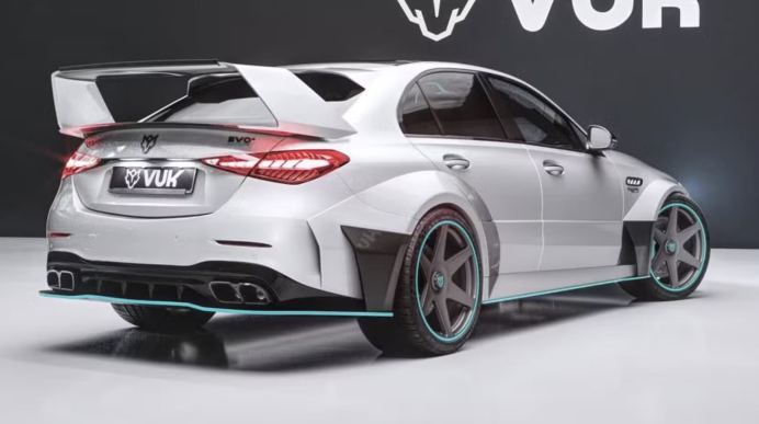 بنز C63 S جدید با موتور V8