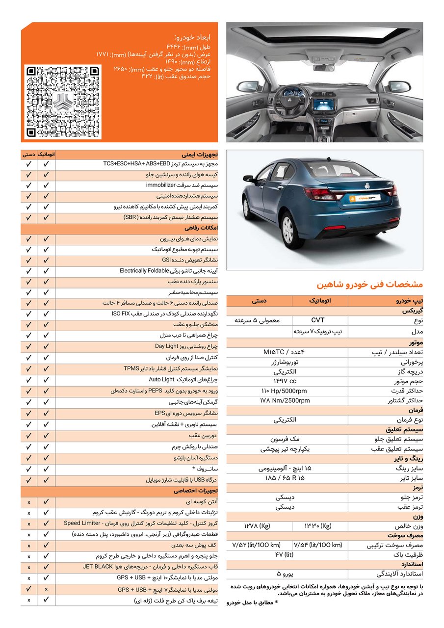 شاهین آپشنال سایپا