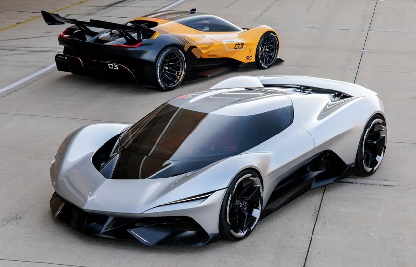 نگاهی به آینده کوروت: کانسپت‌ های CX و CX.R با ۲۰۰۰ اسب بخار