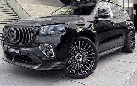 کیت بدنه لارته دیزاین برای بنز میباخ GLS