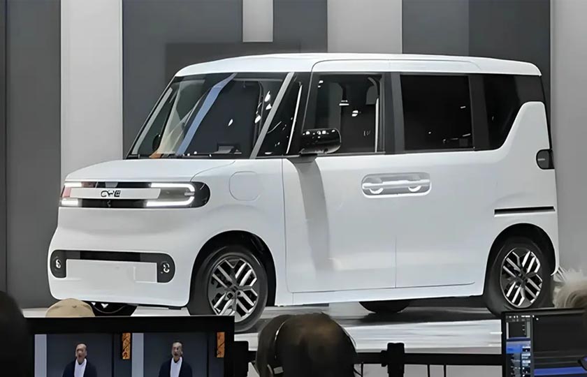 رونمایی بی‌ وای‌ دی راکو