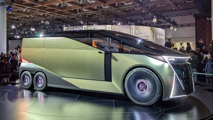 کانسپت مینی ون لکسوس LS شش چرخ !