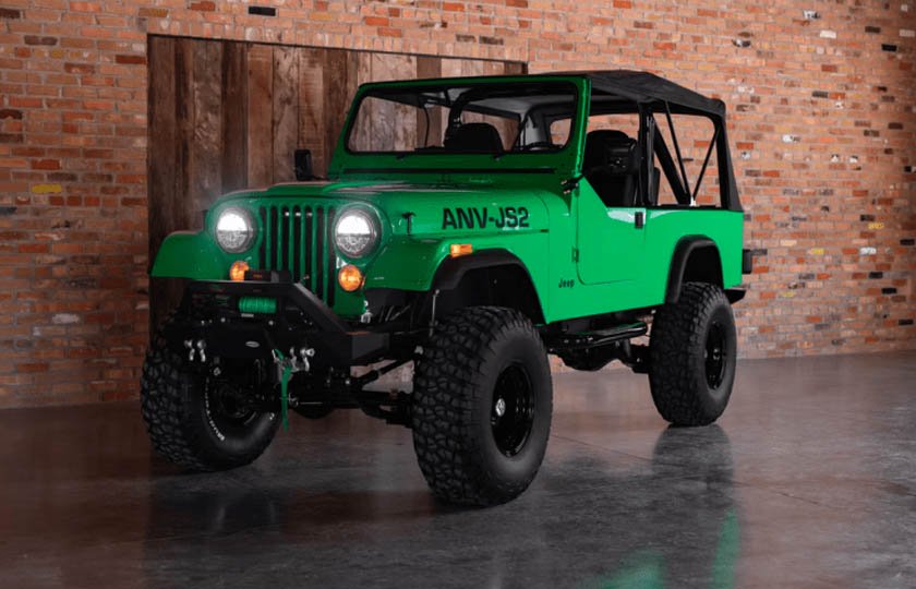 بازسازی جیپ CJ-8 اسکرامبلر 1984