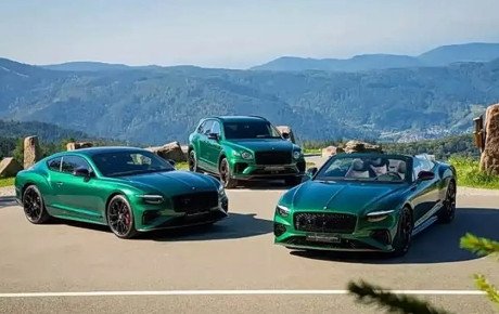 رونمایی بنتلی از کالکشن جنگل سیاه