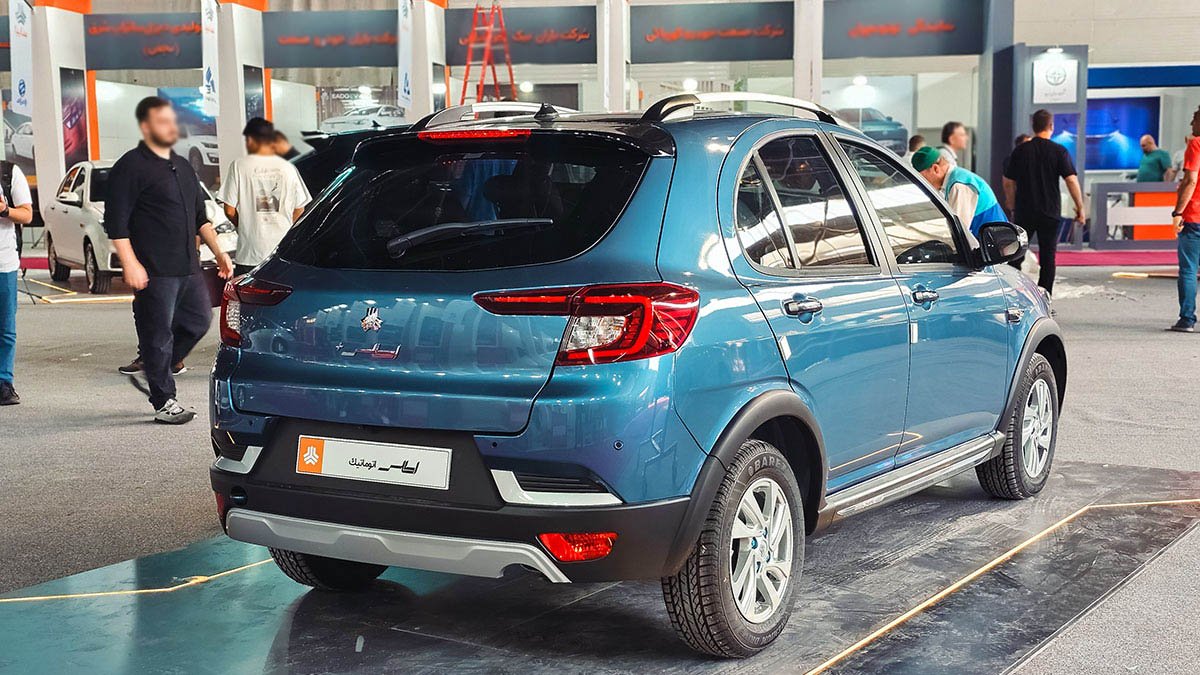 نمای عقب اطلس پلاس اتوماتیک