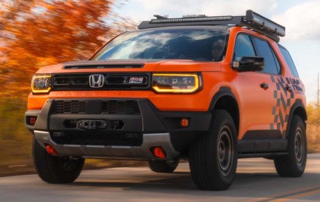 هوندا پاسپورت TrailSport با تجهیزات مسابقه‌ای HRC