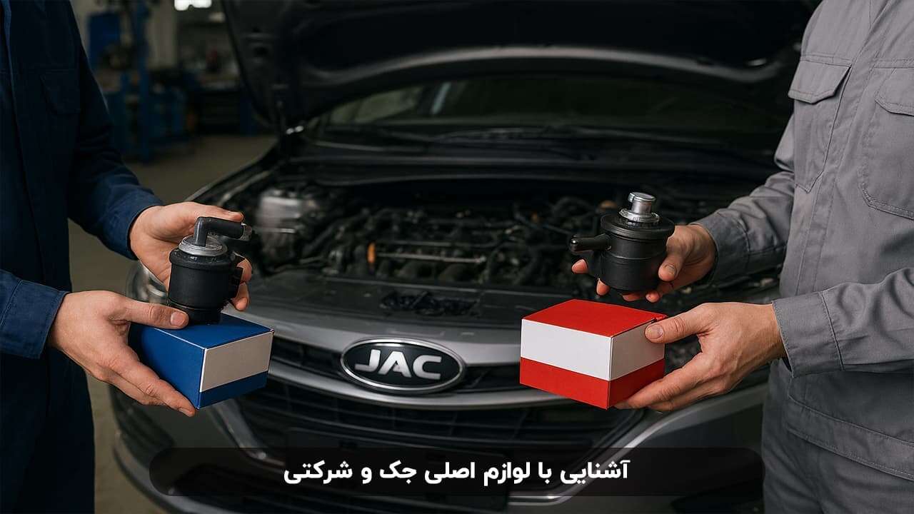 مقایسه لوازم اصلی جک و لوازم شرکتی جک