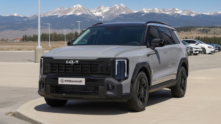 رندرهای نسل جدید کیا سورنتو 2027