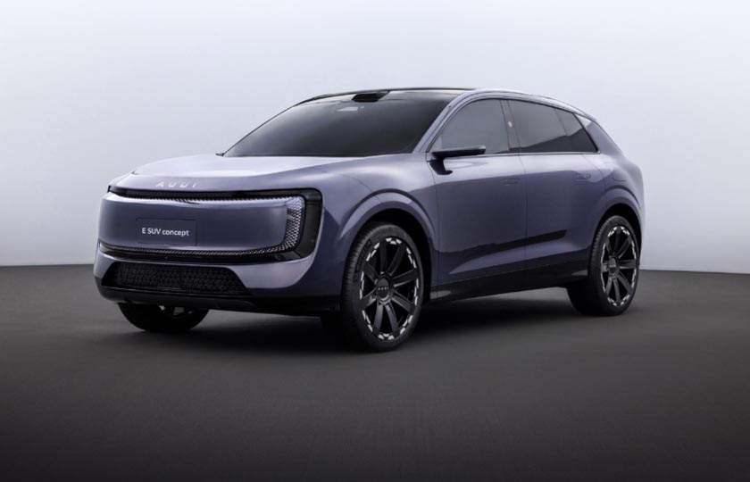 رونمایی کانسپت AUDI E SUV