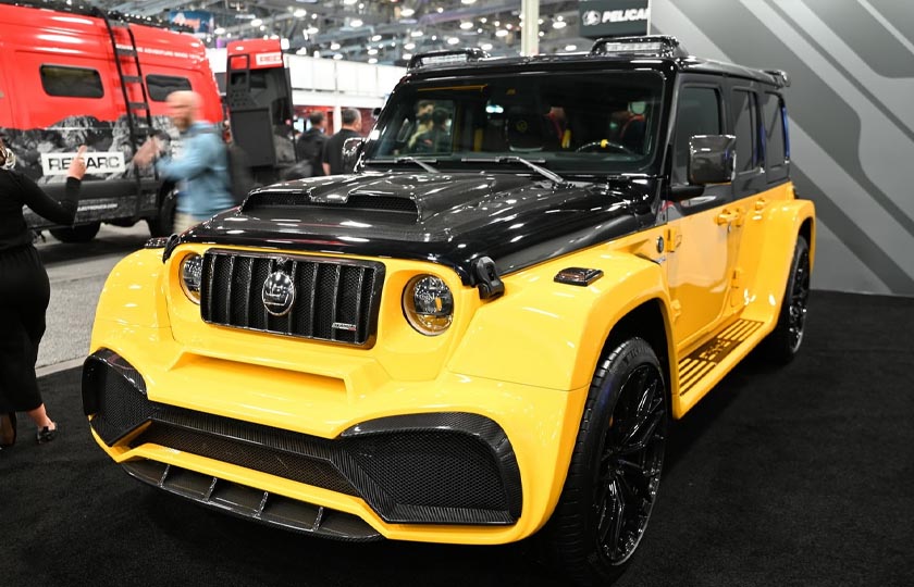 تیونینگ ایتالیایی جیپ توسط استراداله مودنا !