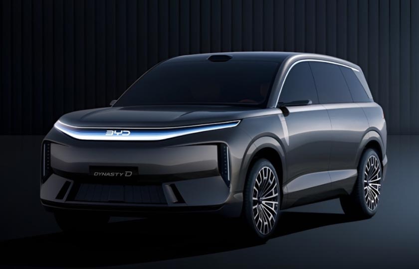 پرچمدار شاسی‌ بلندهای بی وای دی در راه است