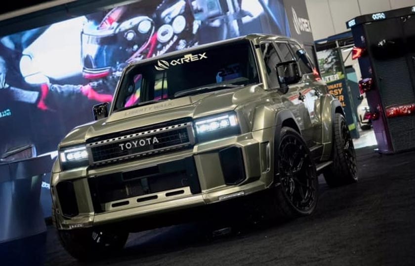 تویوتا لندکروزر 250 لیبرتی واک و آلفا رکس