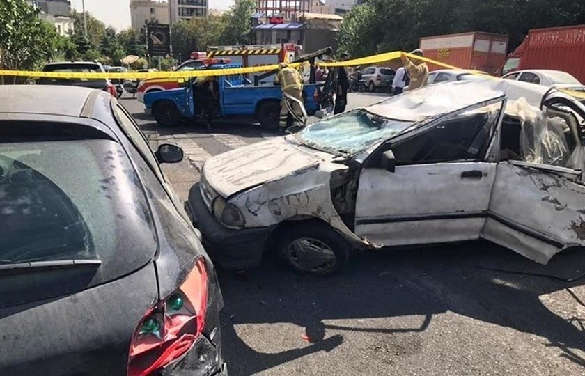 وظایف رانندگان در تصادفات خسارتی برای جلوگیری از ترافیک