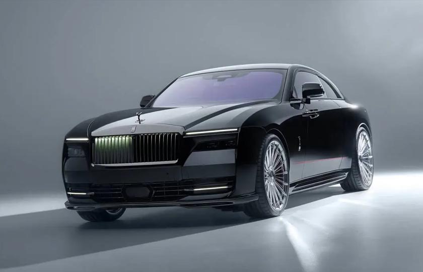 تیونینگ رولزرویس اسپکتر بلک بج توسط SPOFEC