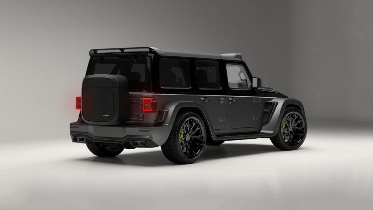 تیونینگ ایتالیایی جیپ توسط استراداله مودنا