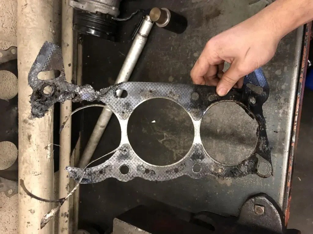 سوختن واشر سرسیلندر