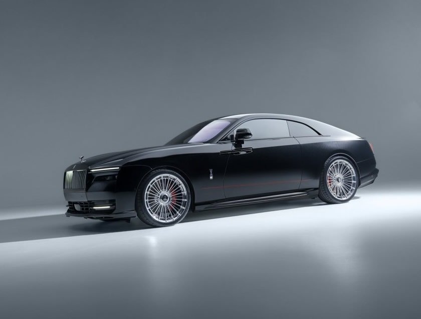 تیونینگ رولزرویس اسپکتر بلک بج توسط SPOFEC