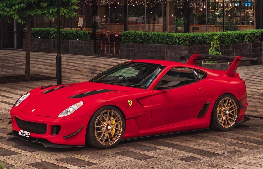 تالوس XXT : فراری 599 GTB در لباسی جدید