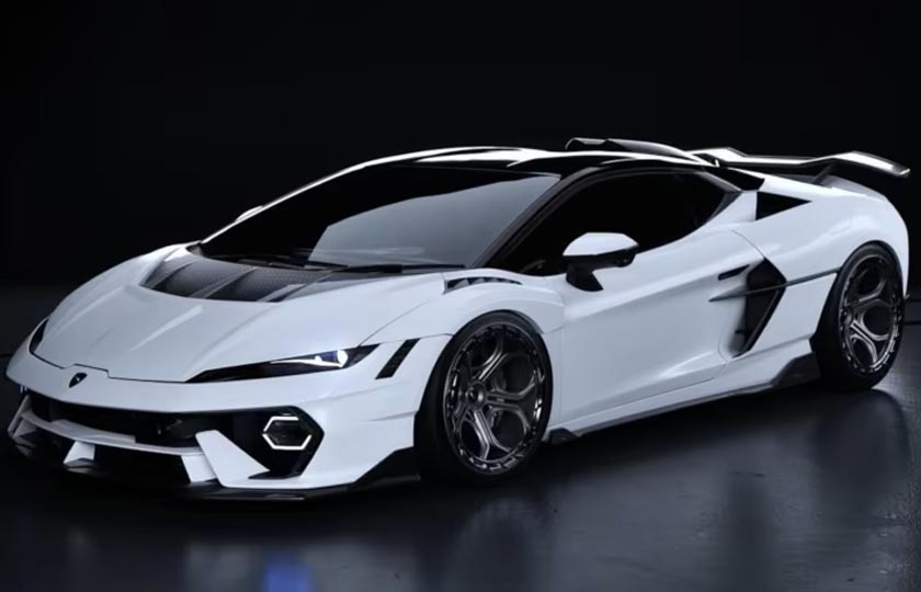 لامبورگینی تمراریو با کیت Vision Widebody