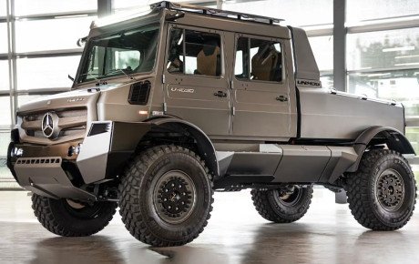 لوکس‌ترین مرسدس‌ بنز یونیماگ تاریخ