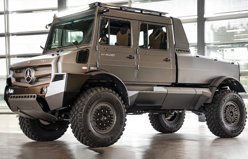 لوکس‌ترین مرسدس‌ بنز یونیماگ تاریخ