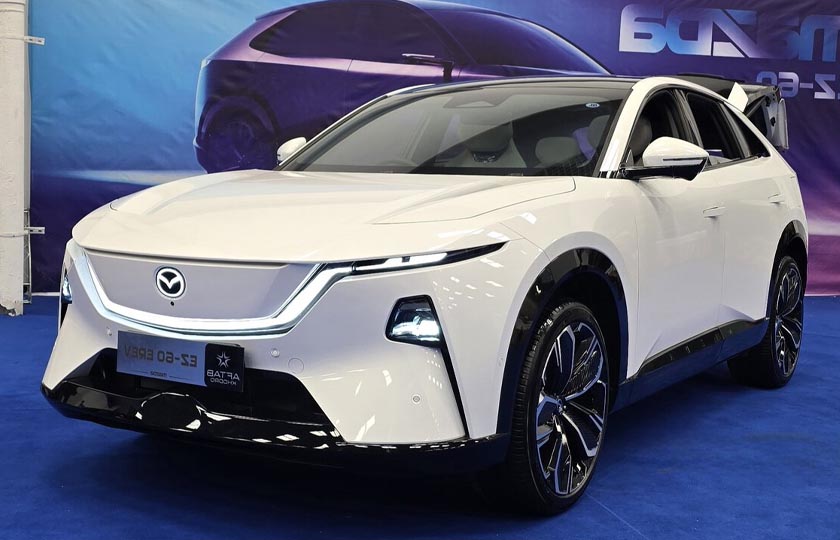 رونمایی مزدا EZ-60 EREV در ایران