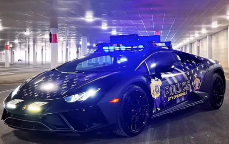 لامبورگینی در خدمت آگاهی اجتماعی و پلیس نیوجرسی