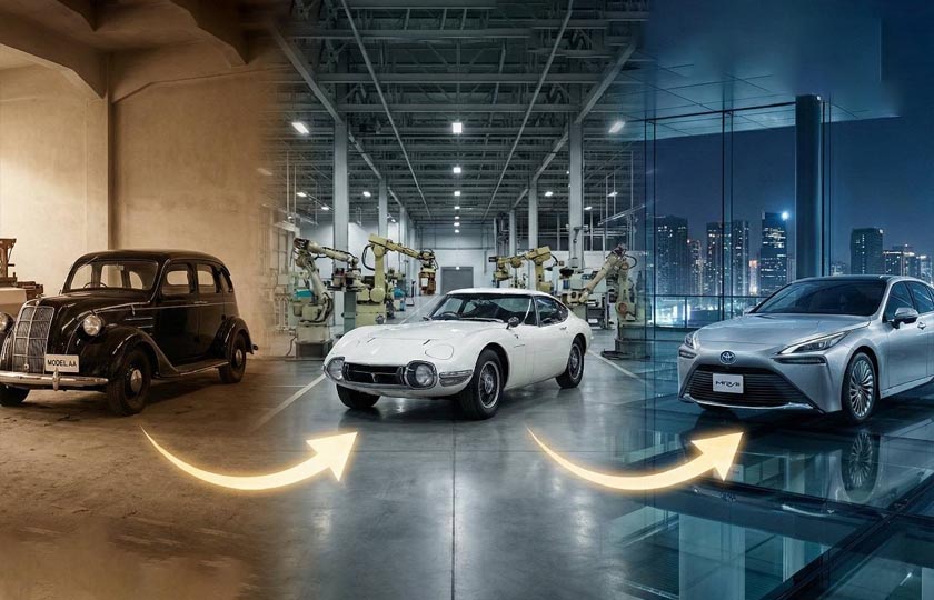 تاریخچه تویوتا؛ از یک کارگاه نساجی تا نماد دوام در صنعت خودرو