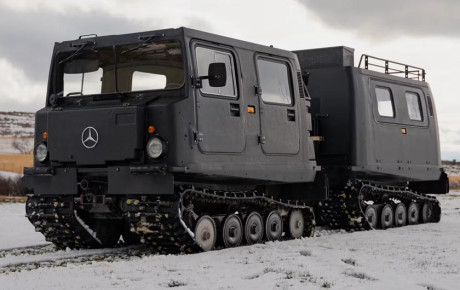 حراج خودروی نظامی دوزیست هگلوندز M973A1