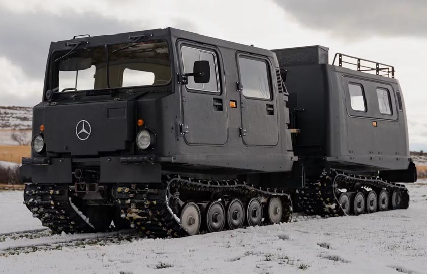 حراج خودروی نظامی دوزیست هگلوندز M973A1