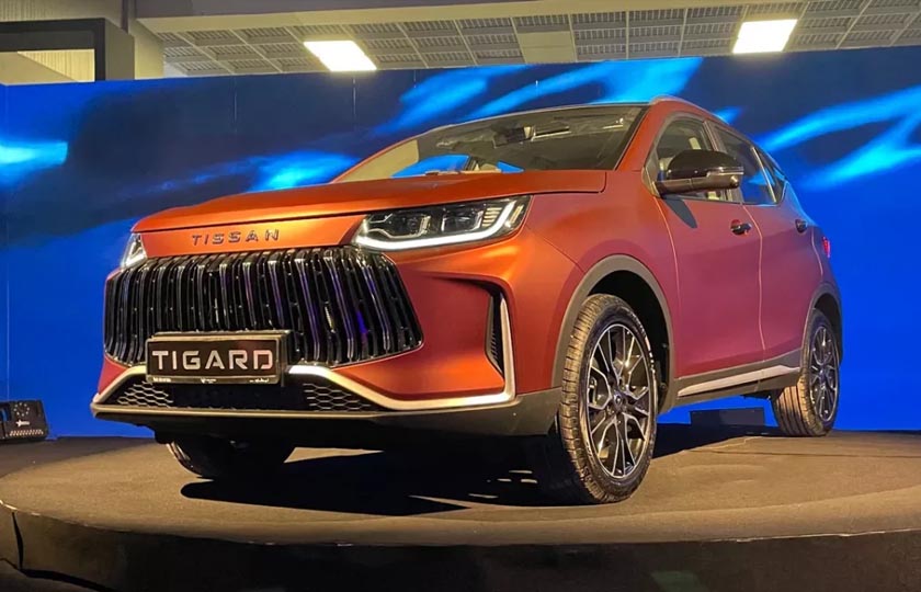 رونمایی تیسان S05، محصول جدید تیگارد موتور