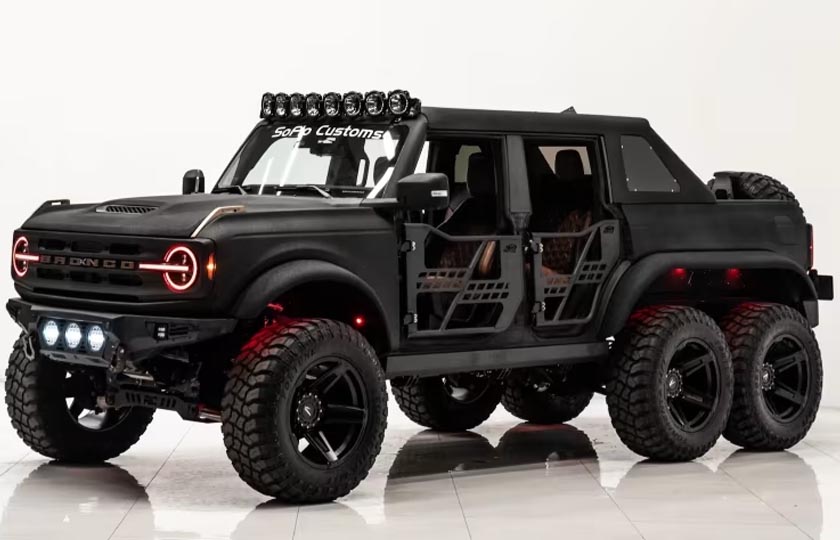 فورد برانکو 6×6 Apocalypse Dark Horse
