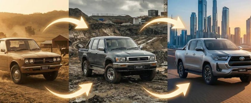 تاریخچه تویوتا هایلوکس