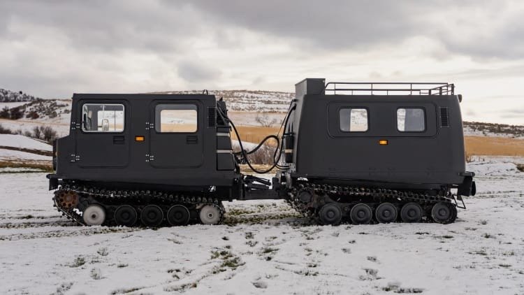 خودروی نظامی دوزیست هگلوندز M973A1