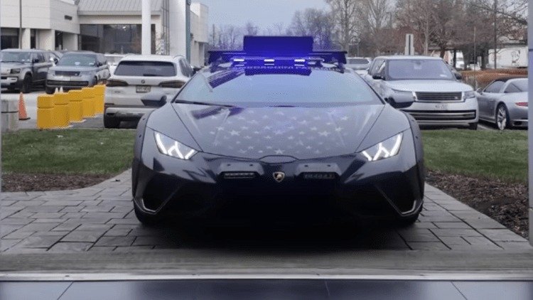 لامبورگینی در خدمت آگاهی اجتماعی و پلیس نیوجرسی