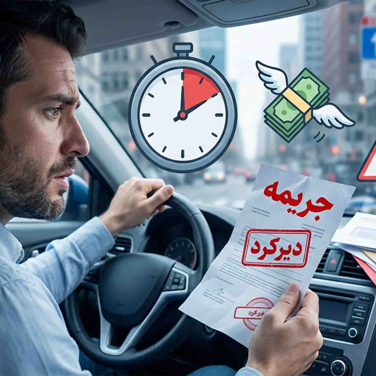 جریمه های سنگین و دیرکرد پرداخت