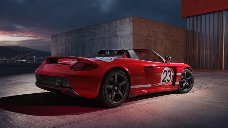 پورشه کاررا GT با طراحی سالزبورگ