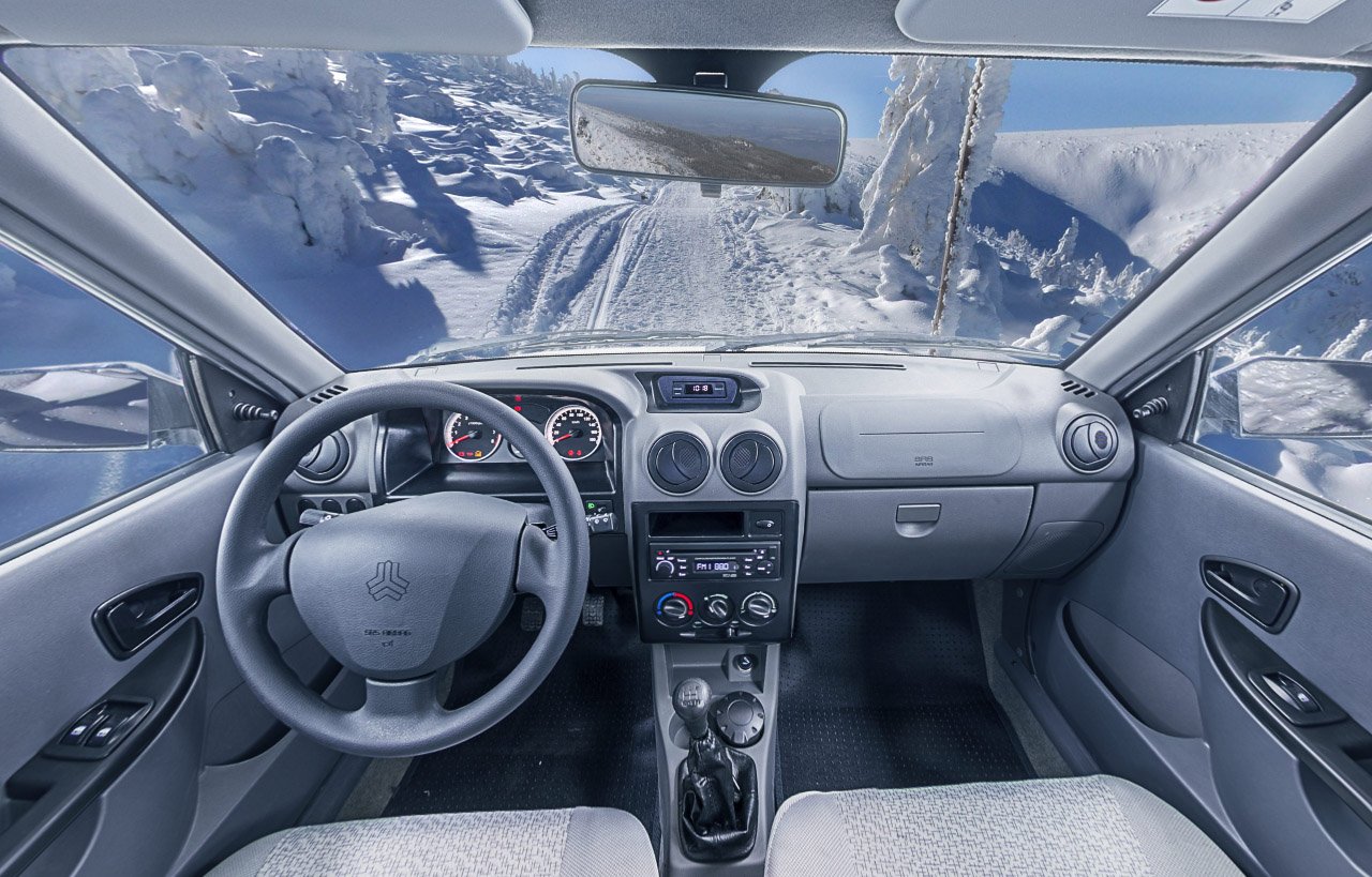 نمای داخل پراید 151 GX