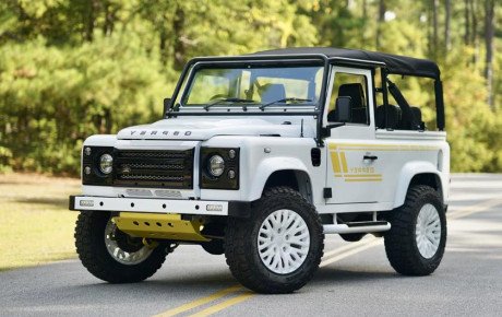 لندرور دیفندر Oc90 سفارشی؛ آفرودر لوکس با قلب کوروت