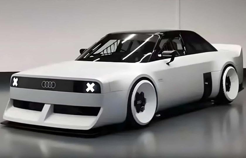 کانسپت آئودی GT50؛ ویژه 50 سالگی موتور 5 سیلندر