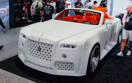 رولزرویس داون با کیت بدنه Venuum